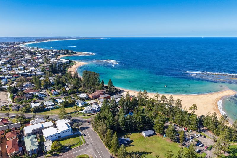 Aerial view of Toowoon Bay, NSW