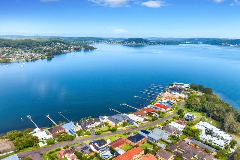 Aerial view of East Gosford, NSW