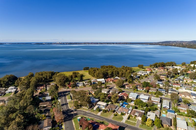 Aerial view of Berkeley Vale, NSW
