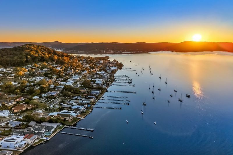 Aerial view of Saratoga, NSW