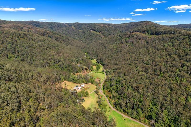 Aerial view of Wyong Creek, NSW