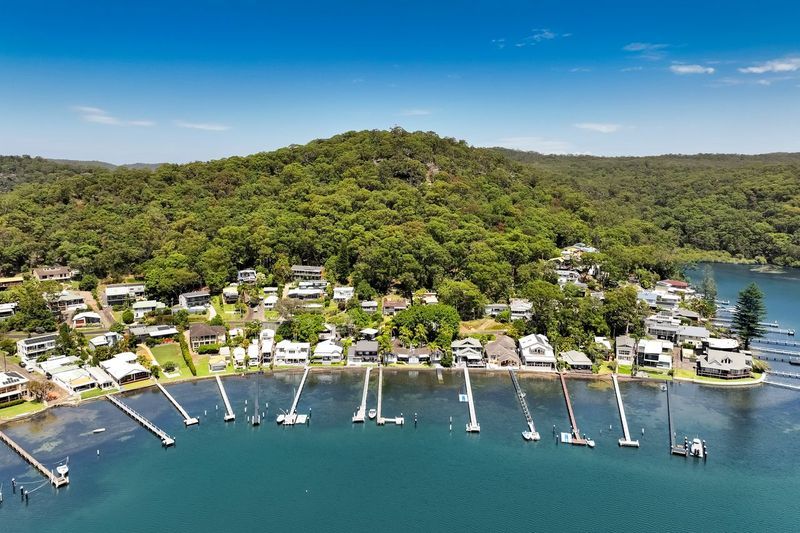 Aerial view of Woy Woy Bay, NSW